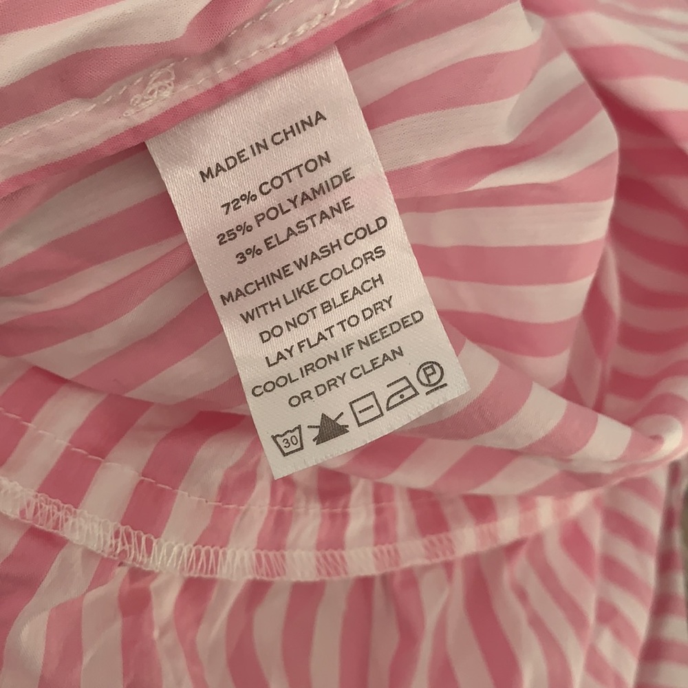 Hill House Nap Dress Ellie Bubblegum Stripe Small - Picture 5 of 5